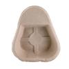 100 x Easy Care Solutions | 1300 ml Slipper Bed Pan Liners | Disposable Cardboard Pulp | Hospital Style | 1 Pack of 100 view 3