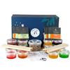 BOBA BAR Tropical Treasures Fruit Bubble Tea Kit (Serves 8 x 500 Ml Drinks) - Fruit Tea Flavours, Popping Boba & Jelly Toppings | Vegan & Gluten-Free | Tapioca Pearls & Tea Bags view 1