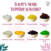 BOBA BAR Tropical Treasures Fruit Bubble Tea Kit (Serves 8 x 500 Ml Drinks) - Fruit Tea Flavours, Popping Boba & Jelly Toppings | Vegan & Gluten-Free | Tapioca Pearls & Tea Bags view 4