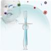ibasenice 4pcs Silicone Toothbrush Bristles Stand Boy Girl Training Brush for Years Old Boys and Girls view 2