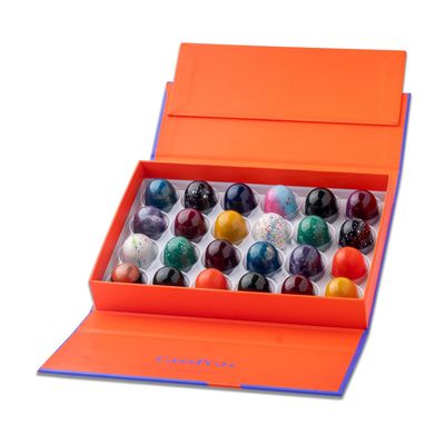 CassPea Hand Made Luxury Crafted Chocolates  Box of 24 (360g)