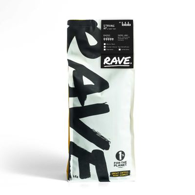 Rave Coffee - Strong AF Blend N 666, Freshly Roasted Whole Beans 1Kg