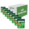 Graze - Salt & Pepper Savory Snacks - Vegan Savoury Snacks, High in Protein & Fibre - Pack of 8 snacks view 1