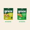 Graze - Chilli & Lime and Salt & Pepper bundle snacks - Vegan Savoury Snacks, High in Protein & Fibre - Pack of 8 snacks view 4