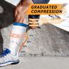 3 Pairs Plus Size Compression Socks for Women & Men, 20-30 mmHg Wide Calf Extra Large Knee High Flight Socks Compression Stockings for Circulation Support view 4