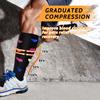 3 Pairs Plus Size Compression Socks for Women & Men, 20-30 mmHg Wide Calf Extra Large Knee High Flight Socks Compression Stockings for Circulation Support view 4
