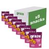 Graze - Sweet Chilli Savory Snacks - Vegan Savoury Snacks, High in Protein & Fibre - Pack of 8 snacks view 1