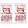 2 Pack x 127g - Originals Love Hearts - Free from Artificial Colours - Vegan Friendly - A Mouthwatering Delicious Candy Treats - Sweeten Your Season - Festive Treats - Share The Love With Family view 1