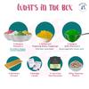 BOBA BAR Happy Bundle Milk Bubble Tea Kit (Serves 4 x 500 Ml Drinks) - Includes a Variety of Milk Tea Flavors, Popping Boba and Jelly Toppings | Gluten-Free | Contains Tapioca Pearls and Tea Bags view 2