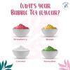 BOBA BAR Happy Bundle Milk Bubble Tea Kit (Serves 4 x 500 Ml Drinks) - Includes a Variety of Milk Tea Flavors, Popping Boba and Jelly Toppings | Gluten-Free | Contains Tapioca Pearls and Tea Bags view 4