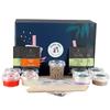 BOBA BAR Burst of Flavours Milk Bubble Tea Kit (Serves 4x 500 Ml Drinks) - Includes a Variety of Milk Tea Flavors, Popping Boba, and Jelly Toppings | Gluten-Free | Contains Tapioca Pearls and Tea Bag view 1