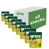 Graze - Chilli & Lime Savory Snacks - Vegan Savoury Snacks, High in Protein & Fibre - Pack of 8 snacks view 1