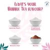 BOBA BAR Sahara Milk Bubble Tea Kit (Serves 4 x 500 Ml Drinks) - Includes a Variety of Milk Tea Flavors, Popping Boba, and Jelly Toppings | Gluten-Free | Contains Tapioca Pearls and Tea Bags. view 4