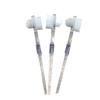 OHPHCALL Double-Headed Brush Firm Nylon Fibres Non-Slip Handle Artificial Teeth Cleaning 2 Pack view 1