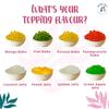 BOBA BAR Pearlicious Milk Bubble Tea Kit (Serves 8 x 500 Ml Drinks) - Includes a Variety of Milk Tea Flavors, Popping Boba and Jelly Toppings | Gluten-Free | Contains Tapioca Pearls and Tea Bags view 3