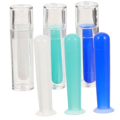 ABOOFAN 6pcs Soft Remover Tool for Vision Lenses Removal Suction Wand Silicone Applicator for Daily Lens Care