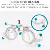 JINGEDD Optic Trial Eye Optometry Lens Frame 48mm~80mm Adjustable Optical Trial Lens Frame,Universal Pure Titanium Test Frame Can Be Inserted 5 Lenses,Eye Optometry Optician view 4