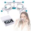 Adjustable Trial Frame Optical Trial Lens Frame 48-80mm Titanium Optic Trial Eye Optometry Lens Frame Test Optician,for Vision Health Centers,Optometry Training Centers,Ophthalmology Hospitals view 1