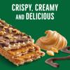Nature Valley Crispy Creamy Wafer Bars, Peanut Butter Chocolate, 4g Protein, 10 Bars, 13 oz view 3