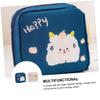 Abaodam 4pcs Cartoon Large Capacity Sanitary Napkin Bags Menstrual Pad Bag for Women Convenient Storage for Sanitary Towels and Pads Bathroom Bedroom view 2