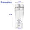 PaMeer Protein Shaker, Portable Protein Shaker Bottle, Perfect for Protein & Diet Shakes, Leak Proof view 2