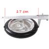 AiQima Replacementors,Solid Rubberer Wheel 7 Inch,For Grade Wheelchair, Rollators Walkers Wheelchairs, Rollators Walkers,Scooter Cart Wheel,Pack of 2 view 2