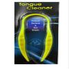 AARNAV Yellow Tongue Cleaner Plastic Tongue Cleaner Plastic Tongue Scraper Cleaners for Adults and Kids - Oral Dental Care | Bad Breath Remover (Yellow) view 2