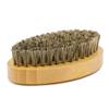 Beard Brush for Men - Natural Boar Bristle, Wood Handle, Military Pocket Mustache Grooming Comb view 1
