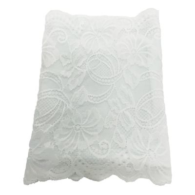 LINED' LACE PICC Line Sleeve Cover for Cancer Chemo, Diabetes Freestyle Libre, Lymes Disease (LINED 7" WHITE)