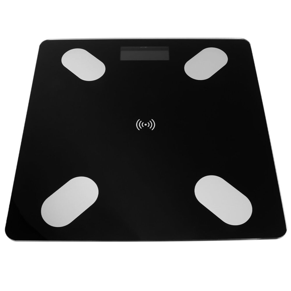 ABOOFAN Led Digital Electronic Scales Body Fat Scale Weight Bmi Body Composition Muscle Mass Bone Mass Wireless Smart for Home