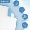 100 x Incontinence Bed Pads | 60 x 90 cm | Incontinence Bed Sheets | Disposable Bed Mats for Incontinence | Bed Protectors Kids & Adults | Maternity Bed Mat | (5 Packs of 20) view 3