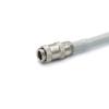 8.2FT NIBP Adapter Hose Compatible with Draeger MP00953, Blood Pressure Tube with Female Mono Plug and BP15 Connector for BP Monitor and Cuff view 3
