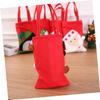 Abaodam 3pcs Boys and Girls Candy Bags Portable Christmas Handbag Bag Handle Christmas Party Favor Gingerbread Man Xmas view 3