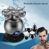 Electric Razor for Men's, 7D 7 Cutter Razor Multifunction Electric Head Razor Rechargeable IPX6 Waterproof LCD Display 5 In 1 Professional Tool for Men view 2