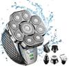 Electric Razor for Men's, 9D Shaver For Men 9 Cutter Floating Head Waterproof Electric Razor Multifunction Shavers USB Charge Trimmer Men Grooming Kit view 2