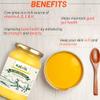 Satvik Pure Ghee A2 Gir Cow Ghee 500gm Churned from Vedic Bilona Method | Bilona Ghee | A2 Cow Desi Ghee 500ml view 3