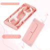 Andibro Portable Dental Floss Boxes, 2pcs Dental Floss Case Floss Pick Dispenser Refillable Floss Holder Travel Oral Care Tool for Teeth Cleaning 10 Adult Floss Picks in Each Case(Blue+Pink) view 4