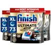 Finish Dishwasher Tablet, Ultimate Plus Infinity Shine, 219 Tabs (73 x 3pck), Fresh Scent, Tough on Grease, Our Most Intensive Clean & Shine, Effective for Short Eco Cycle view 1
