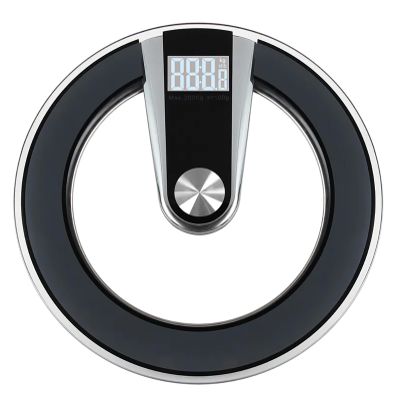 TsoLay Digital Body Scale, Body Weight Scale with Large Display, 12 Body Composition Analyzer, Syncs with App/Round Corner and Anti-slip Design/396Ibs Capacity, for Measures Water, Muscle, Bone Mass