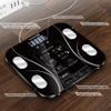 Digital Body Analyzer, Fat Scale with 4 High Precision Sensors, 15 Body Composition Analyzer, Tempered Glass Body/9 Data Storage/396Ibs Capacity, for Measures Body Fat, Water, Muscle, Bone Mass view 3