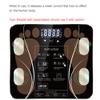 Digital Body Analyzer, Fat Scale with 4 High Precision Sensors, 15 Body Composition Analyzer, Tempered Glass Body/9 Data Storage/396Ibs Capacity, for Measures Body Fat, Water, Muscle, Bone Mass view 4