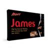 Mars Personalised Chocolate Bar - Customise your Giant Milk Chocolate Gift Box, Gift for Women, Gift for Men (Mars giftbox) view 3