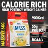 Applied Nutrition Original Critical Mass - Weight Gainer with MCT Powder, High Calorie Protein Powder Mass Gainer (6kg - 25 Servings) (White Choco Hazelnut) view 4
