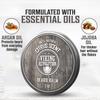 Viking Revolution - Beard Balm - Natural Beard Balm For Men With Argan & Jojoba Oils- Styles, Strengthens & Softens - Beard Wax - Gifts For Men - Citrus - 57 g view 3