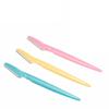3Pcs Eyebrow Razor: Stainless Steel Facial Hair Remover and Exfoliating Tool Kit with Cap - Precision Eyebrow Shaper for Women and Men