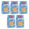 Balocco Wafers Late 250g Italian Shortbread Biscuits | Cocoa & Cream Biscuit for Breakfast | Chocolate Swirl Cookies | Suitable for Vegetarians, Palm Oil Free Snack (WAFERS LATTE 250G, 5 Pack) view 1