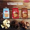 Balocco Wafer Nocciola 250g Italian Shortbread Biscuits | Cocoa & Cream Biscuit for Breakfast | Chocolate Swirl Cookies | Suitable for Vegetarians, Palm Oil Free Snack (WAFERS NOCCIOLA 250G, 3 Pack) view 4