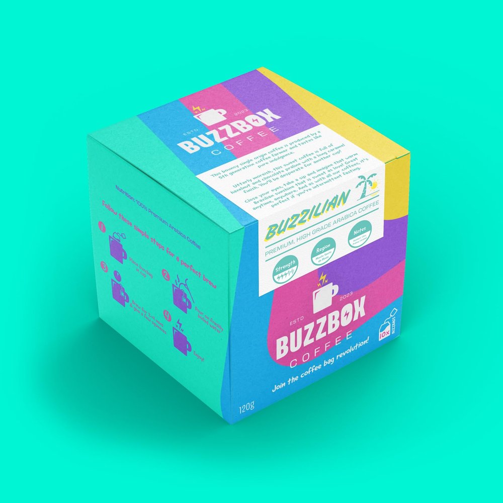 Buzzbox Coffee Bags (Buzzilian)