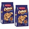 Balocco Cubes Cocoa Wafers 250g Italian Shortbread Biscuits | Cocoa & Cream Biscuit for Breakfast | Chocolate Swirl Cookies | Palm Oil Free Snack (CUBES COCOA WAFERS 250G, 2 Pack) view 1