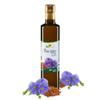 Biopurus Pure Premium Cold Pressed Flax Seed Oil 500ml  Food Grade Linseed Oil Rich in Omega 3  Vegan Cold Use Cooking for Salads, Smoothies & Healthy Nutrition view 1
